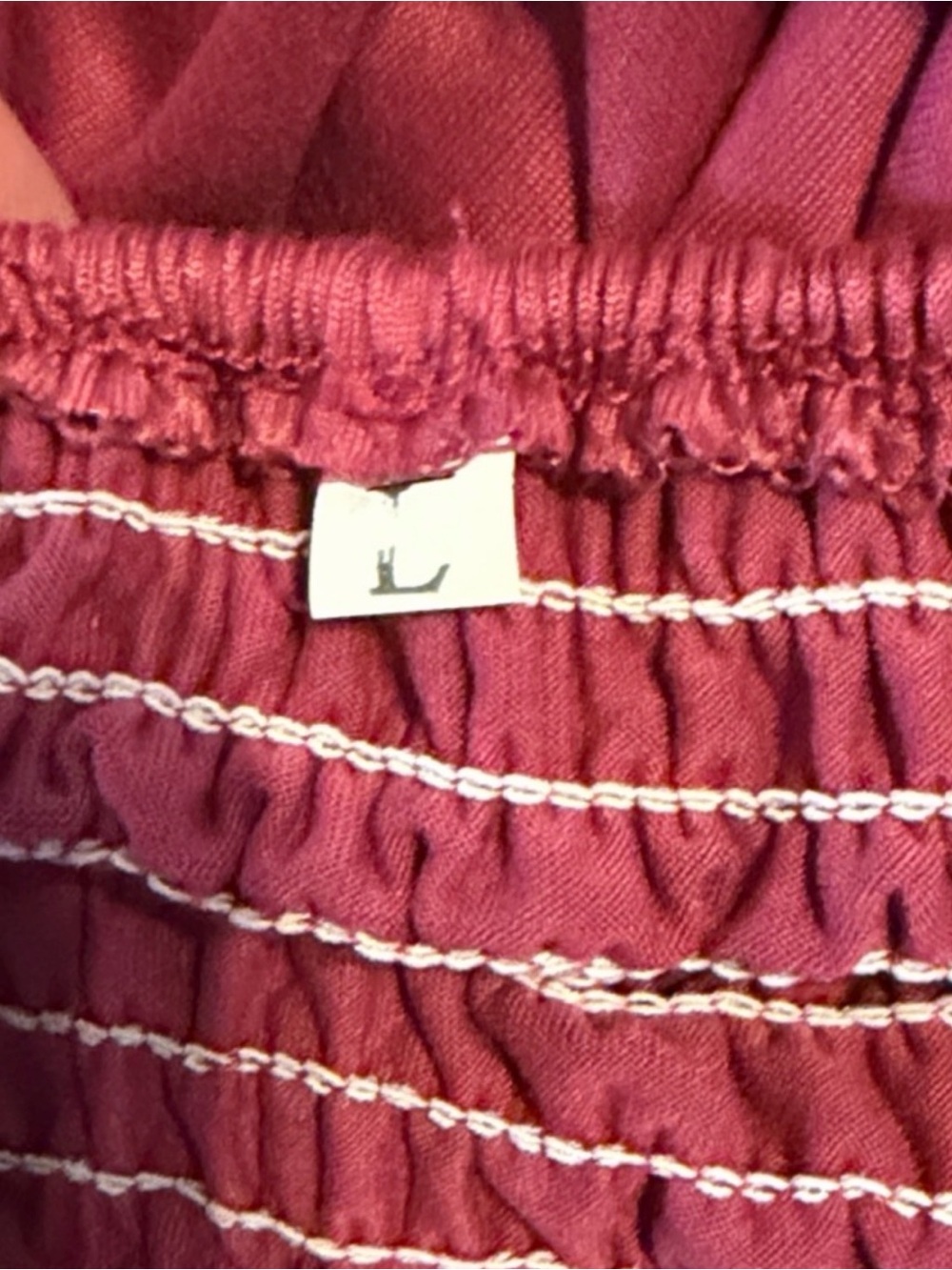 Bright Fuchsia Tiered Maxi Dress Large Flowy Sleeveless Vacation Resort Dress - Picture 2 of 3